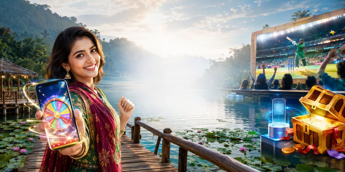 বান্দরবানের একজন তরুণ ক্রিকেট ও লটারি একসাথে উপভোগ করছেন